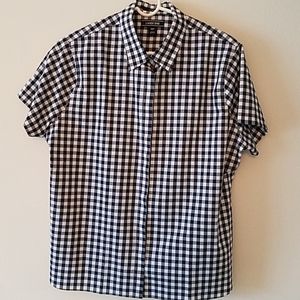 Lands end women's button up shirt